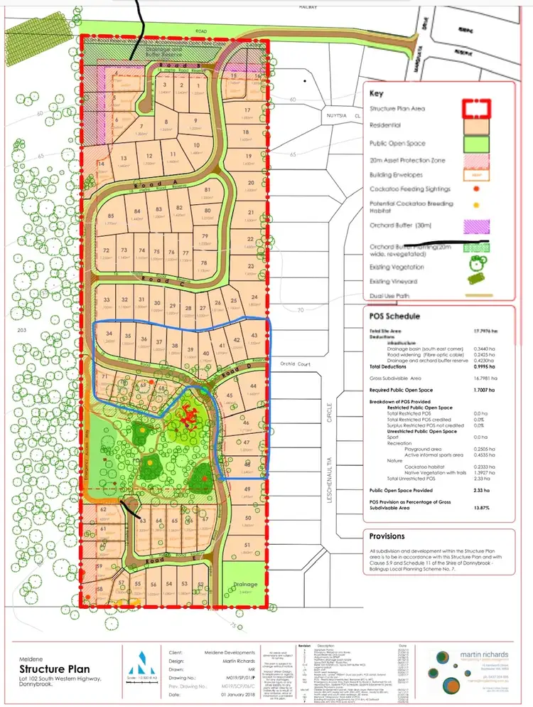 Third view of Homely land listing, 45 Hardenbergia View, Donnybrook WA 6239