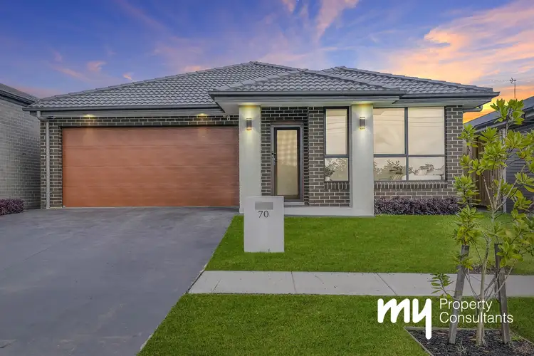 Second view of Homely house listing, 70 Silvester Way, Gledswood Hills NSW 2557
