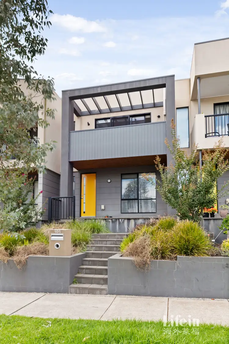 Main view of Homely townhouse listing, 105 Spectrum Way, Coburg North VIC 3058