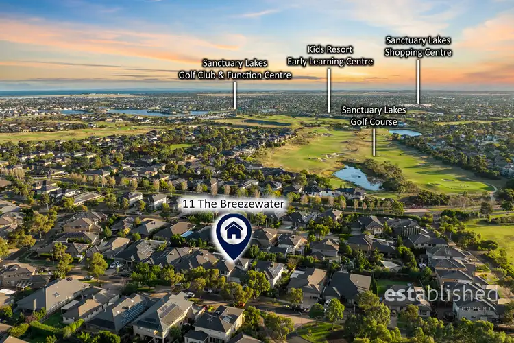 Second view of Homely house listing, 11 The Breezewater, Sanctuary Lakes VIC 3030