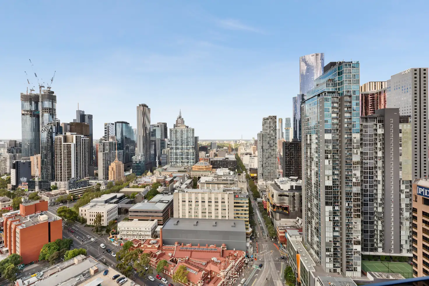 Main view of Homely apartment listing, 3013/555 Swanston Street, Carlton VIC 3053