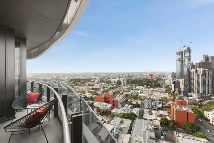 Second view of Homely apartment listing, 3013/555 Swanston Street, Carlton VIC 3053