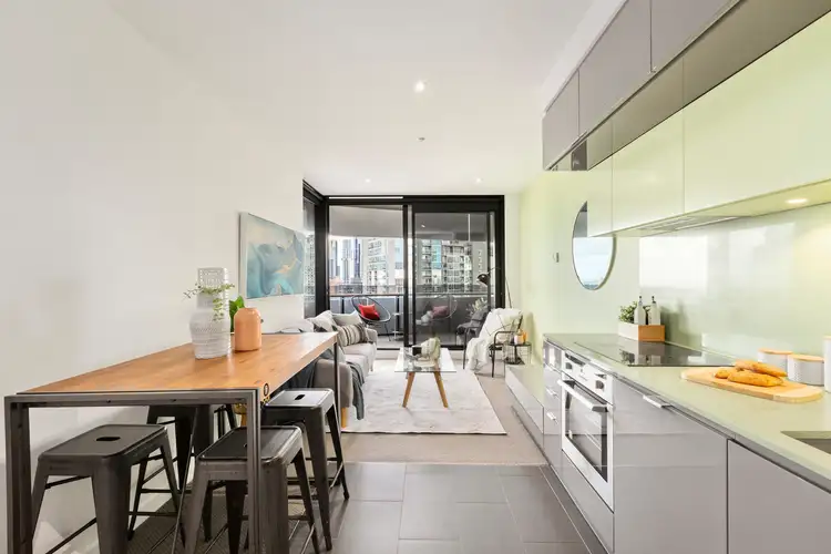Fourth view of Homely apartment listing, 3013/555 Swanston Street, Carlton VIC 3053