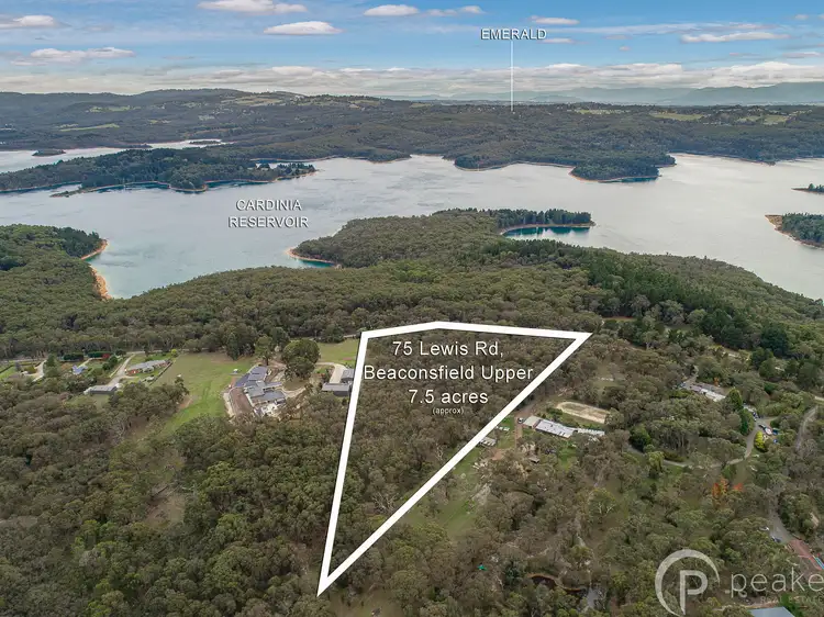 Main view of Homely land listing, 75 Lewis Road, Beaconsfield Upper VIC 3808