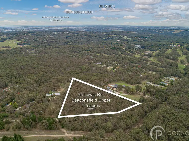 Second view of Homely land listing, 75 Lewis Road, Beaconsfield Upper VIC 3808