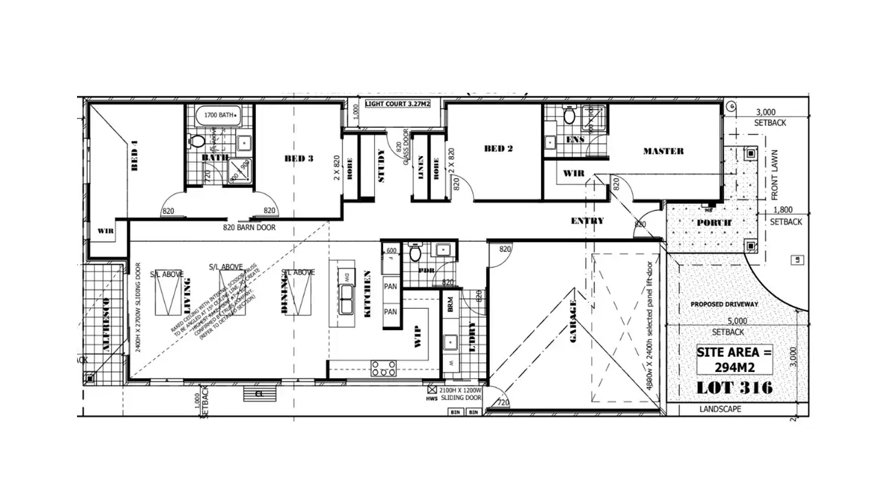 Main view of Homely house listing, Lot 316 Whitebark Street, Wollert VIC 3750