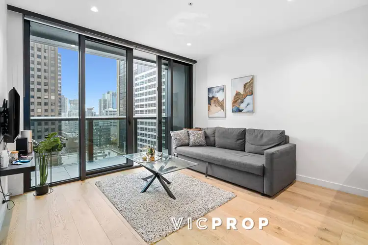 Second view of Homely apartment listing, 2101/464 Collins Street, Melbourne VIC 3000
