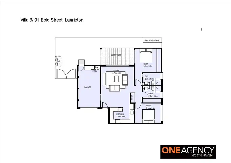 Third view of Homely villa listing, 3/91 Bold Street, Laurieton NSW 2443