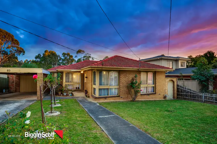 Main view of Homely house listing, 83 Esther Crescent, Mooroolbark VIC 3138