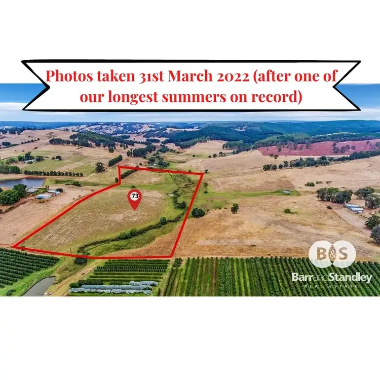 Main view of Homely land listing, 73 Hawterville Road, Mullalyup WA 6252
