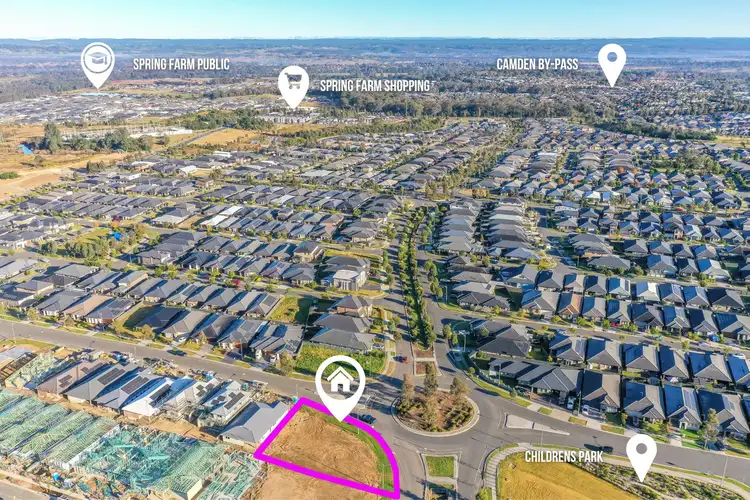 Third view of Homely land listing, 100 Easton Avenue, Spring Farm NSW 2570
