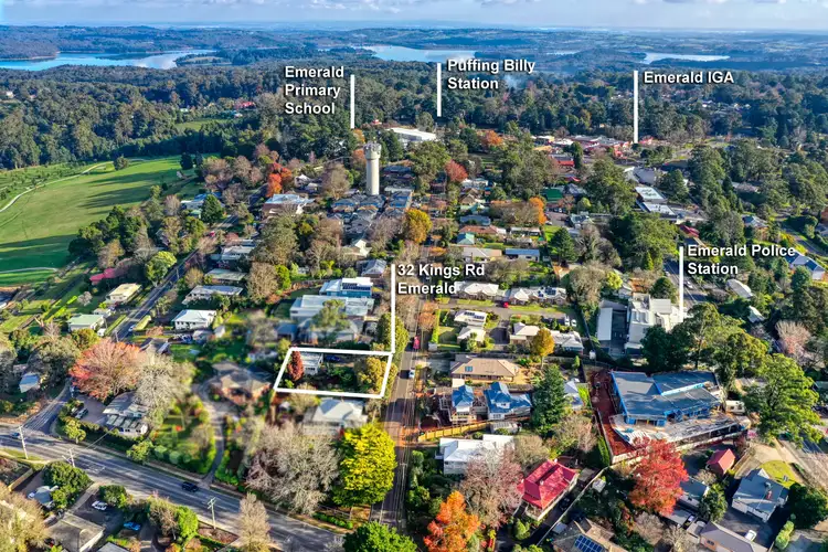 Main view of Homely land listing, 32 Kings Road, Emerald VIC 3782
