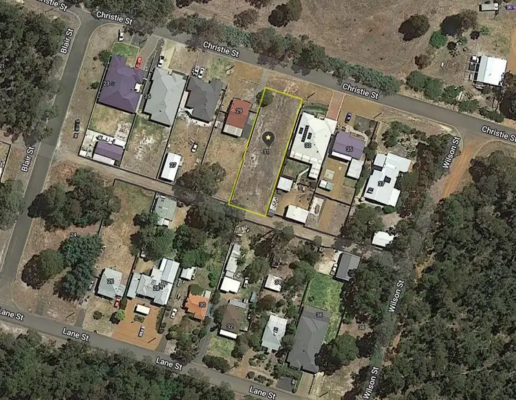 Main view of Homely land listing, 31 Christie Street, Collie WA 6225