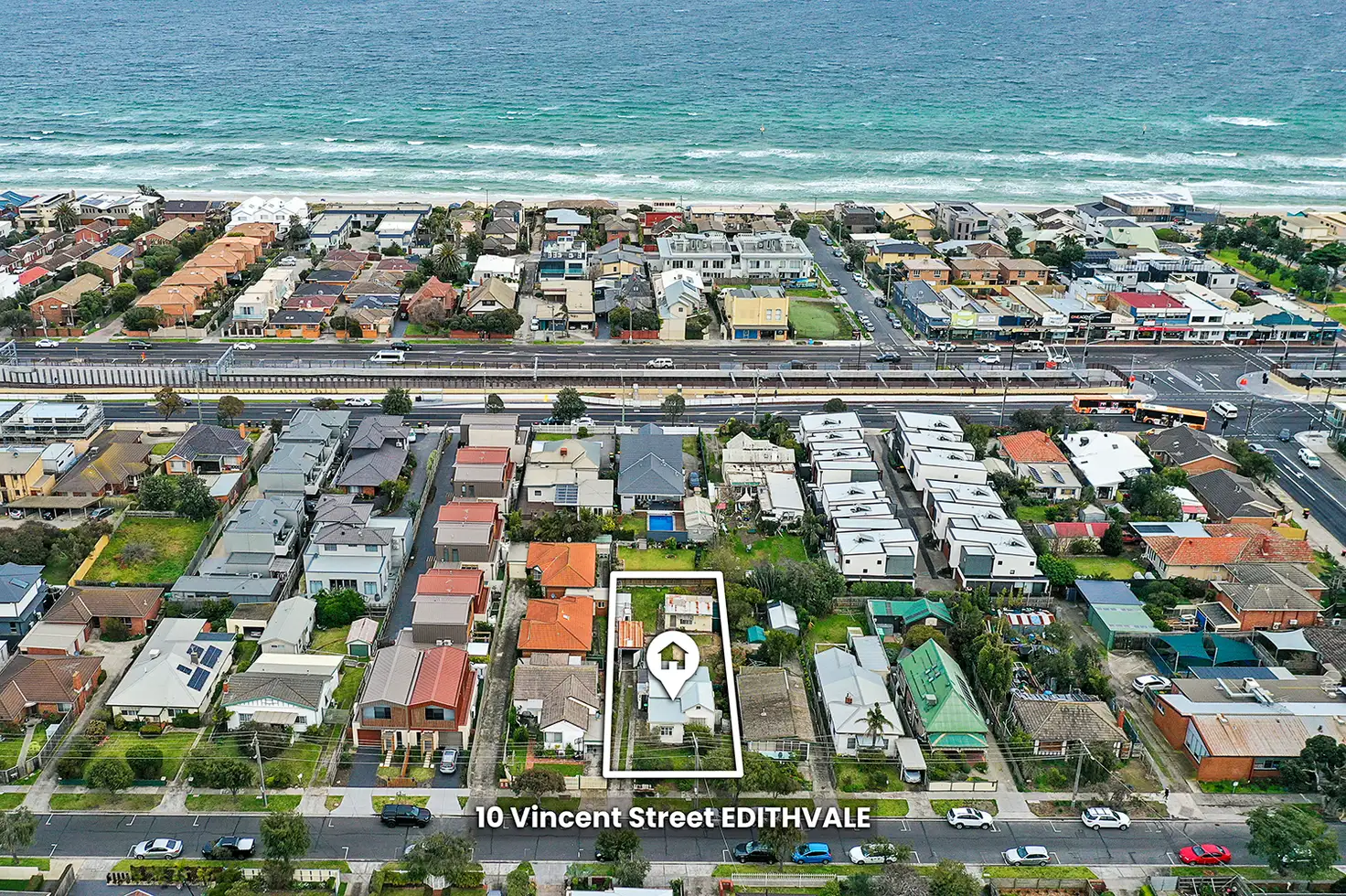 Main view of Homely house listing, 10 Vincent Street, Edithvale VIC 3196