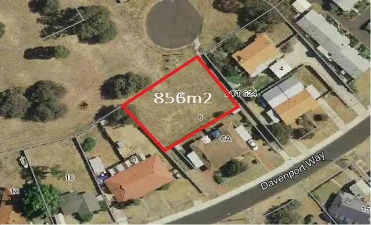 Main view of Homely land listing, 6 Davenport Way, Withers WA 6230