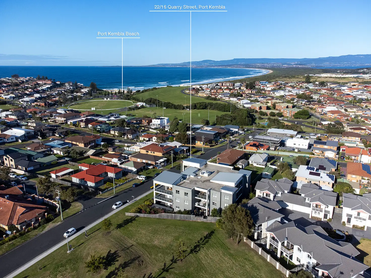 Main view of Homely unit listing, 22/16 Quarry Street, Port Kembla NSW 2505