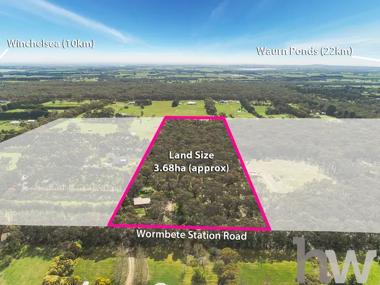Main view of Homely rural property listing, 555 Wormbete Station Road, Gherang VIC 3240