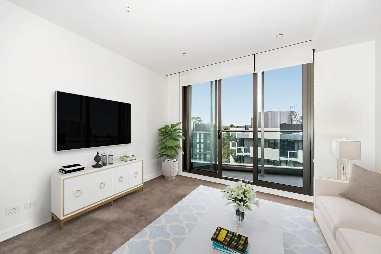 Main view of Homely apartment listing, 802/1 Acacia Place, Abbotsford VIC 3067