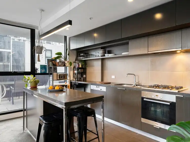Second view of Homely apartment listing, E402/11 Flockhart Street, Abbotsford VIC 3067