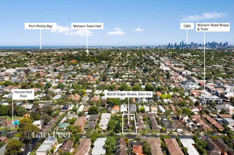 Main view of Homely house listing, 1 & 2/31 Edgar Street, Glen Iris VIC 3146