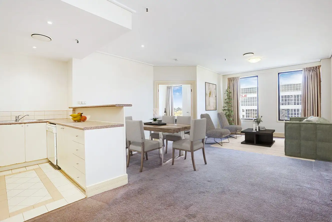 Main view of Homely apartment listing, 902/442 St Kilda Road, Melbourne VIC 3004