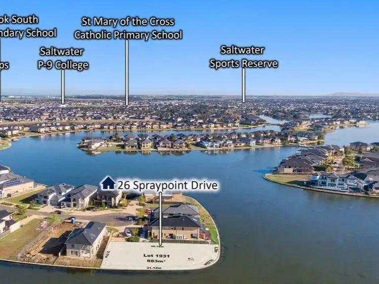 Second view of Homely land listing, 26 Spraypoint Drive, Point Cook VIC 3030