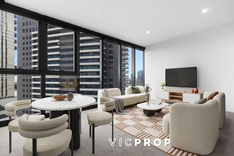 Second view of Homely apartment listing, 1403/105 Clarendon Street, Southbank VIC 3006