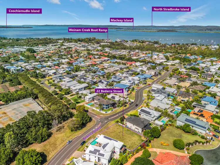 Main view of Homely land listing, 22 Bedarra Street, Redland Bay QLD 4165
