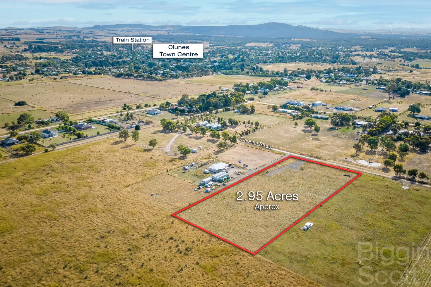 Main view of Homely land listing, 8 Oriental Street, Clunes VIC 3370