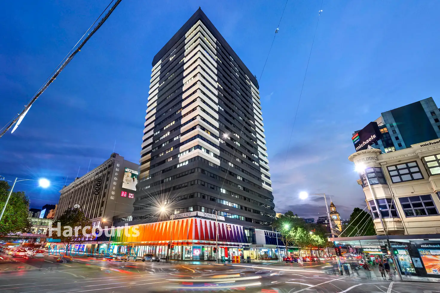 Main view of Homely apartment listing, 1701/250 Elizabeth Street, Melbourne VIC 3000