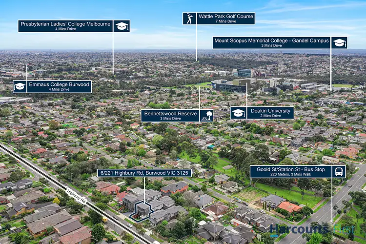 Second view of Homely townhouse listing, 6/221 Highbury Road, Burwood VIC 3125