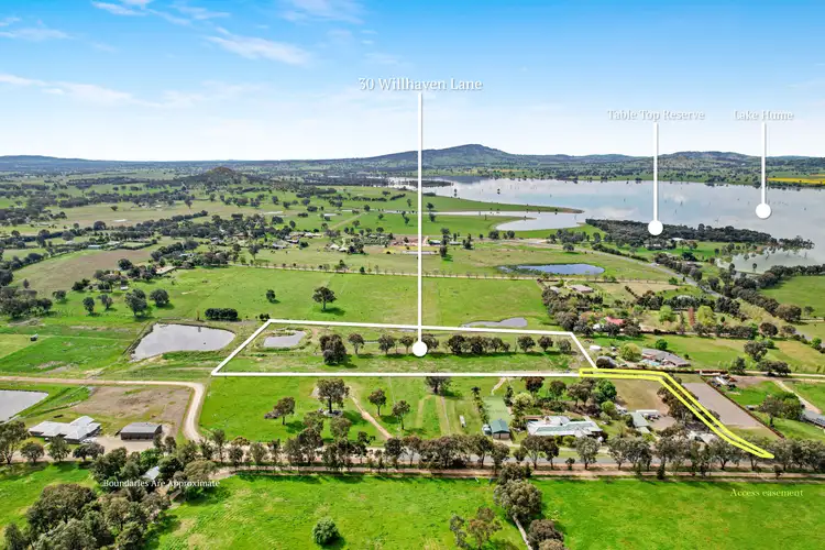 Main view of Homely land listing, 30 Willhaven Lane, Table Top NSW 2640