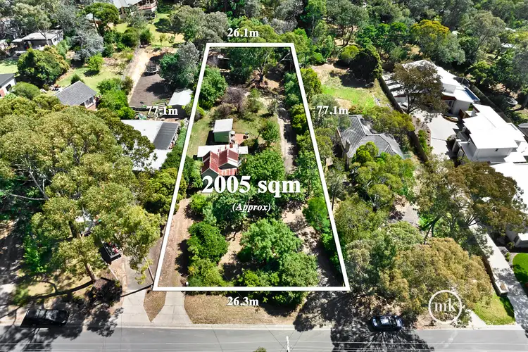 Main view of Homely land listing, 23 Glen Park Road, Eltham North VIC 3095