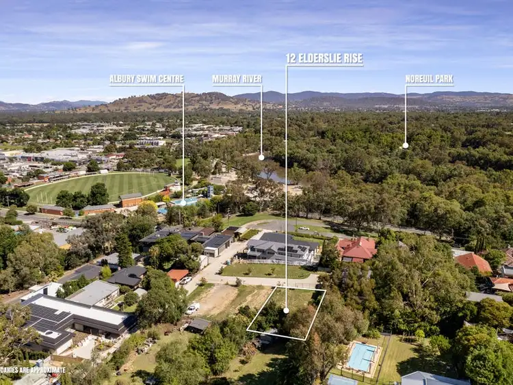 Second view of Homely land listing, 12 Elderslie Rise, Albury NSW 2640