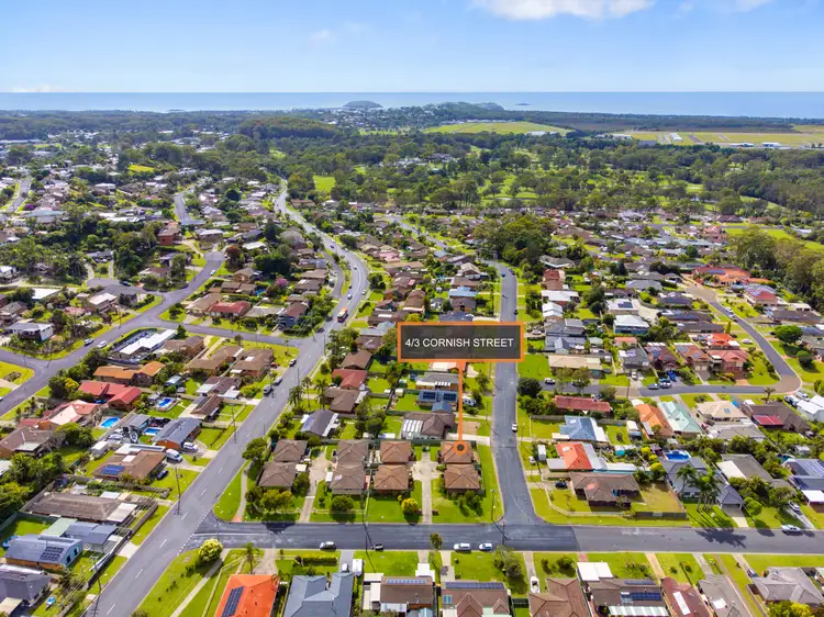 Main view of Homely villa listing, 4/3 Cornish Street, Coffs Harbour NSW 2450