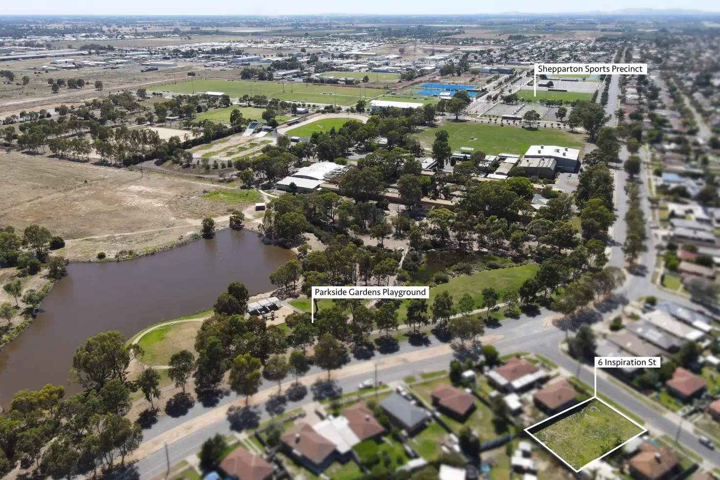 Main view of Homely land listing, 6 Inspiration Street, Shepparton VIC 3630