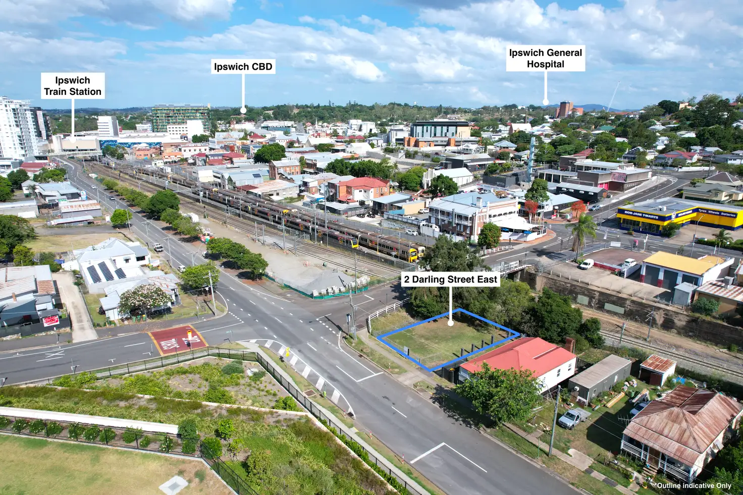 Main view of Homely land listing, 2 Darling Street East, Ipswich QLD 4305