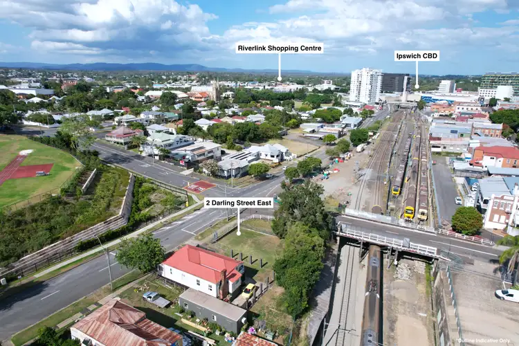 Third view of Homely land listing, 2 Darling Street East, Ipswich QLD 4305