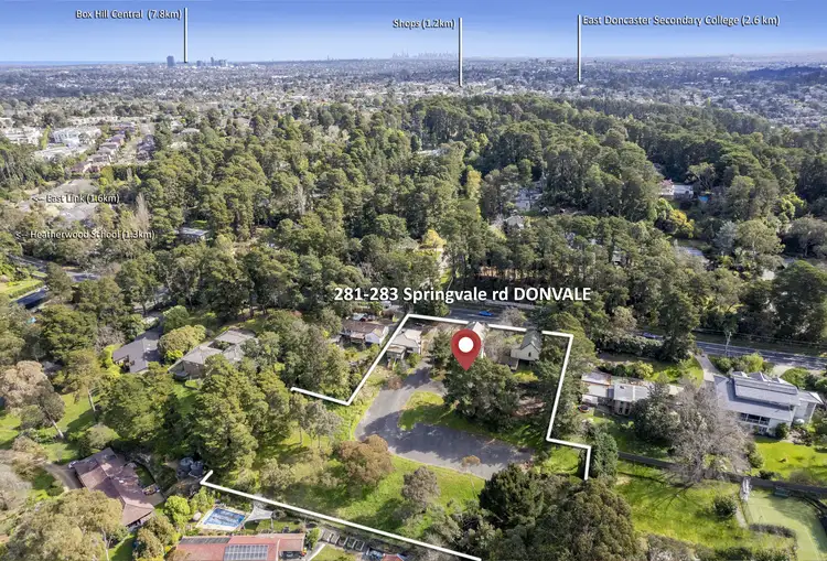 Second view of Homely house listing, 281,283&283A Springvale Road, Donvale VIC 3111