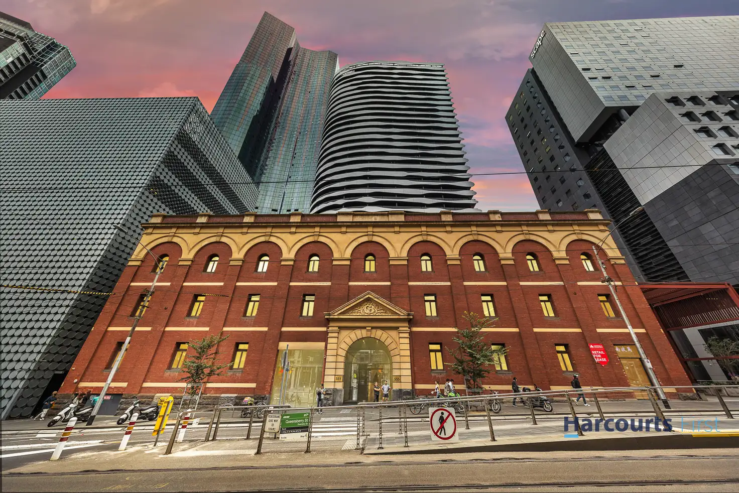 Main view of Homely apartment listing, 1019/555 Swanston Street, Carlton VIC 3053