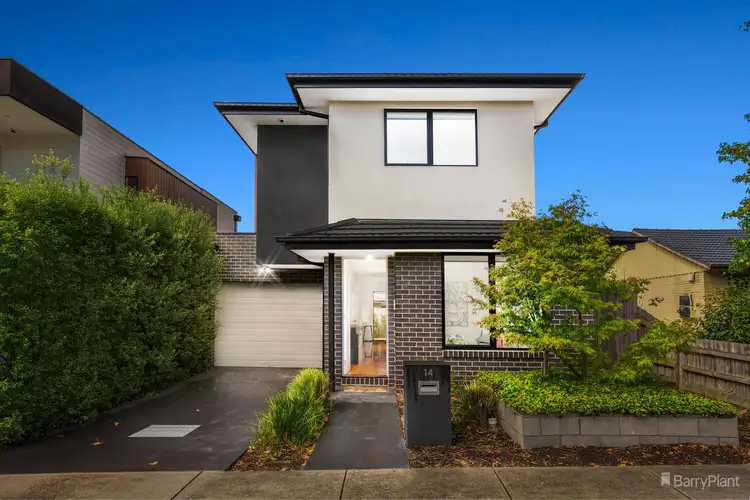 Main view of Homely townhouse listing, 14 Parry Street, Croydon VIC 3136