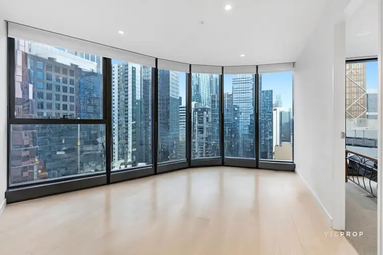 Second view of Homely apartment listing, 2707/157 Abeckett Street, Melbourne VIC 3000