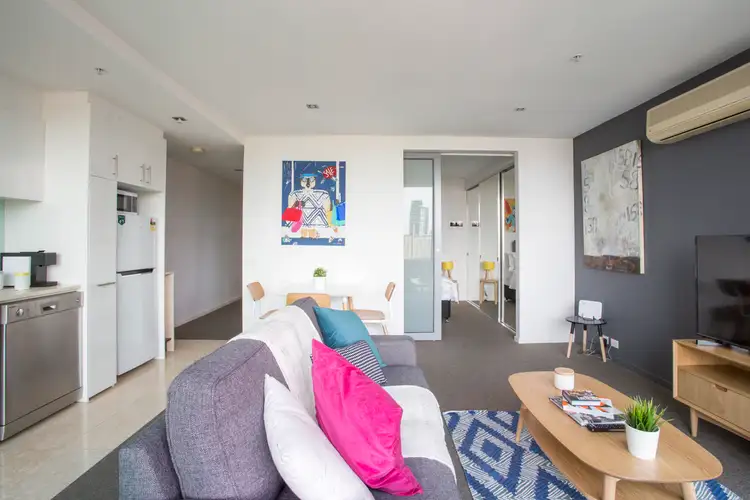 Third view of Homely apartment listing, 1712/8 Downie Street, Melbourne VIC 3000