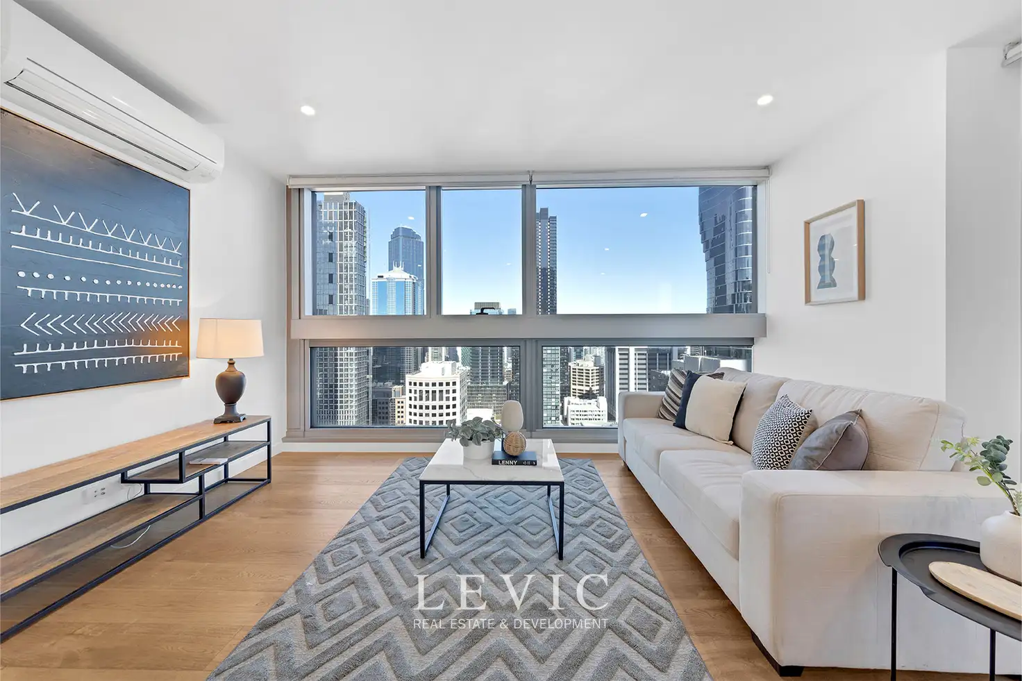 Main view of Homely apartment listing, 3307/38 Rose Lane, Melbourne VIC 3000
