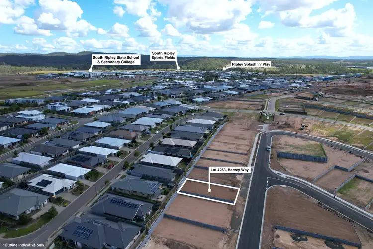 Second view of Homely land listing, Lot 4253 Harvey Way, South Ripley QLD 4306