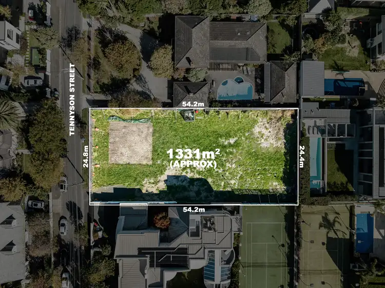 Main view of Homely land listing, LOT 25 Tennyson Street, Brighton VIC 3186