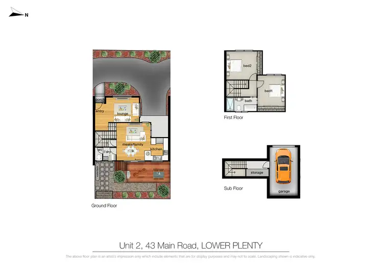 Fifth view of Homely townhouse listing, 1 - 4 43 Main Road, Lower Plenty VIC 3093