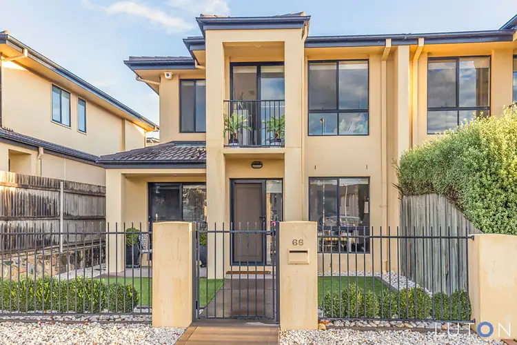 Second view of Homely townhouse listing, 66 Mary Gillespie Avenue, Gungahlin ACT 2912