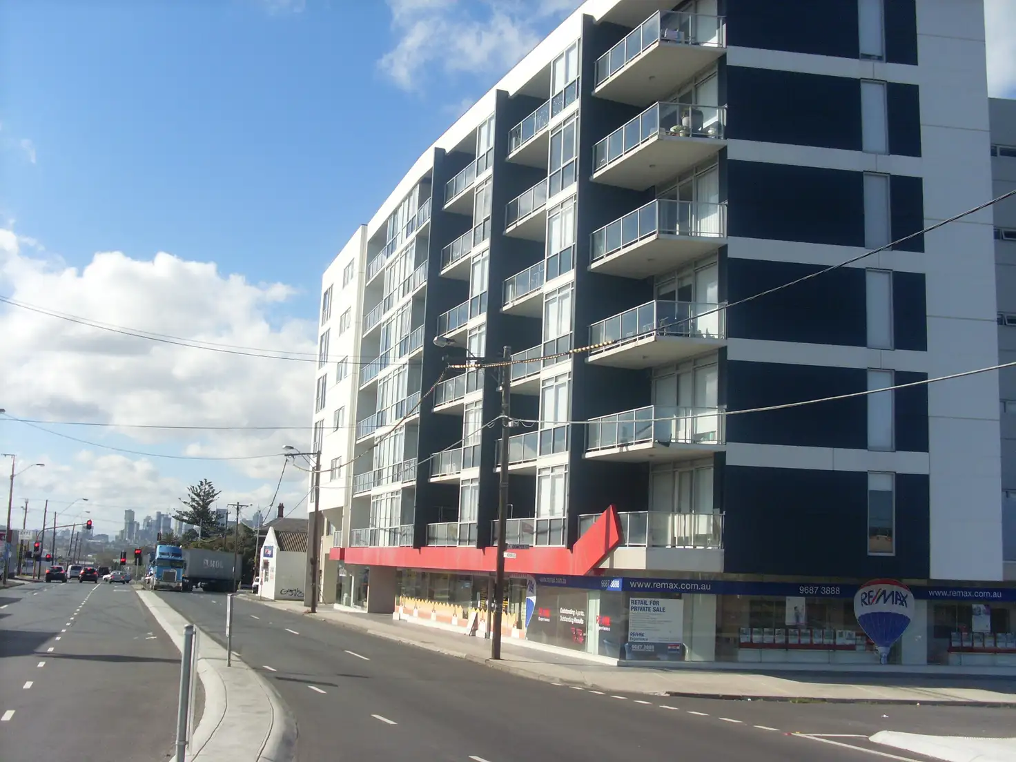 Main view of Homely apartment listing, 405/55 Hopkins Street, Footscray VIC 3011