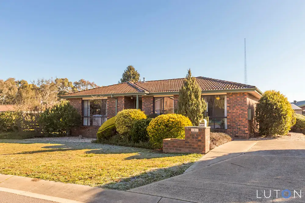 Main view of Homely house listing, 1 Inman Place, Kaleen ACT 2617